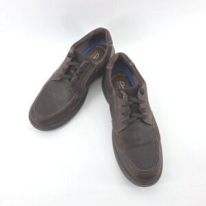ollection‎ Bradley Vbe Mens Leather Casual Lace Up Oxford Shoes Brown Size 10